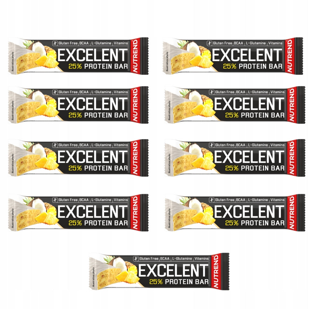Nutrend Excelent protein bar 85g pineapple coconut