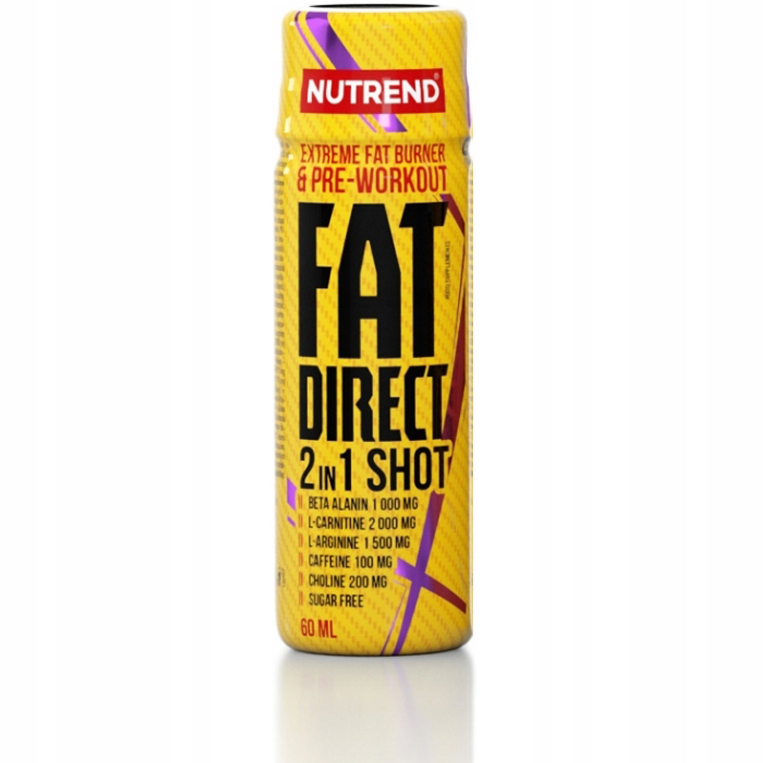 Nutrend Fat Direct 2in1 Shot natural flavor 60ml Manufacturer code 1000025007#122