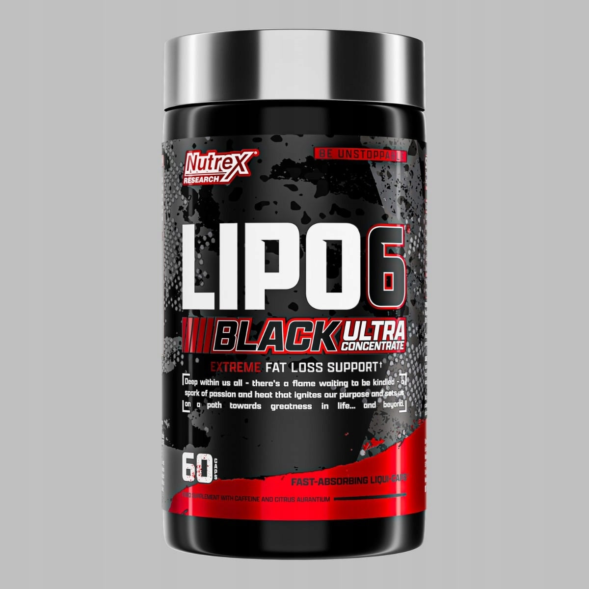 Nutrex - Lipo 6 Black Ultra Concentrate 60 kaps tasteless