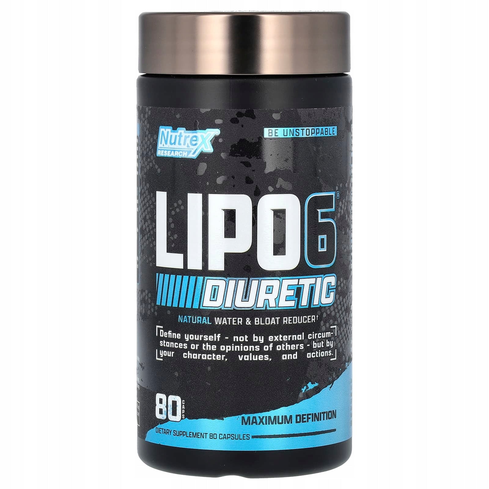 Nutrex Lipo 6 Diuretic water loss from the body reduction of flatulence 80 capsules Brand Nutrex