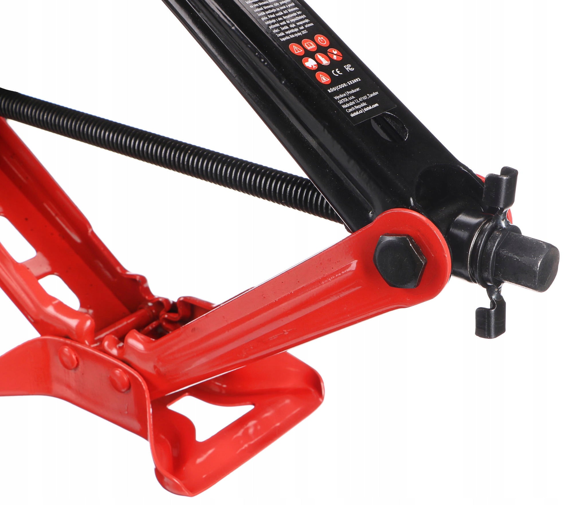 Nůžkový zvedák s ráčnou SX SCISSOR JACK FORK 2T Manufacturer code SX3092
