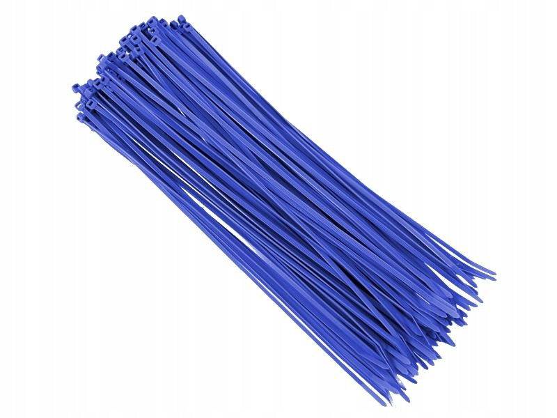 Nylon Cable Ties 300x3,6mm Blue 100pcs