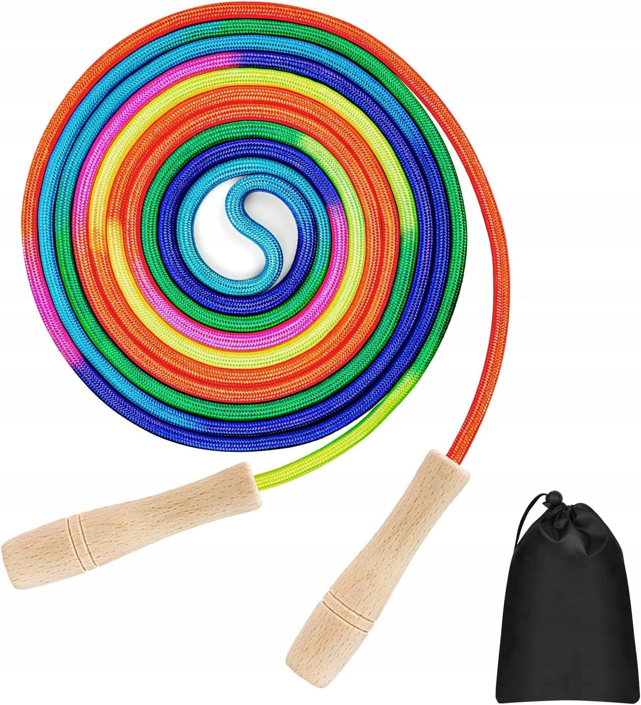 Nylon jump rope Flintronic 5 cm multicolor Manufacturer code SKAKANKA DZIECIĘCA 5M REGULOWANA SPORTOW