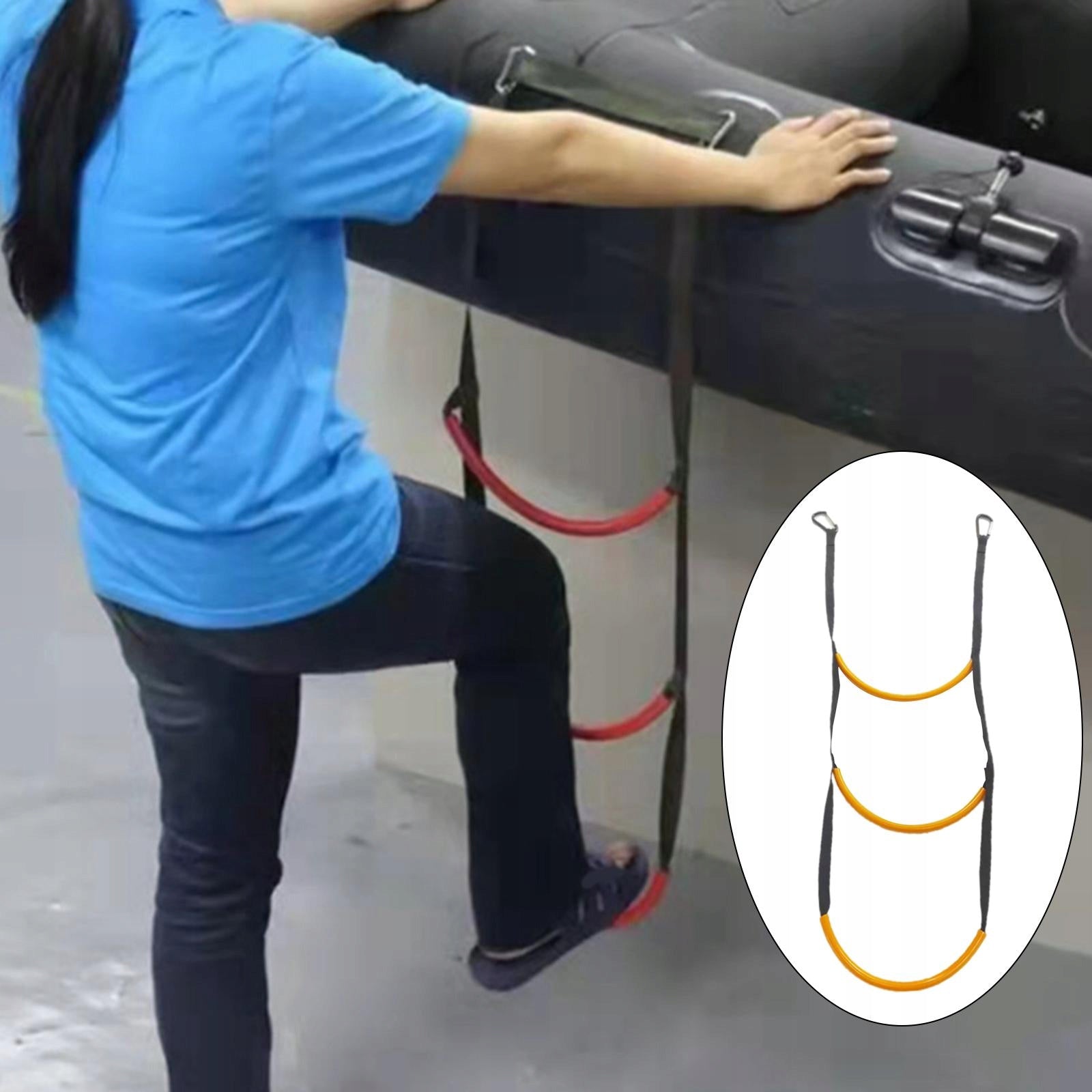 Nylon rope ladder with ribs + akcesoria, for inflatables. EAN (GTIN) 0783920879276