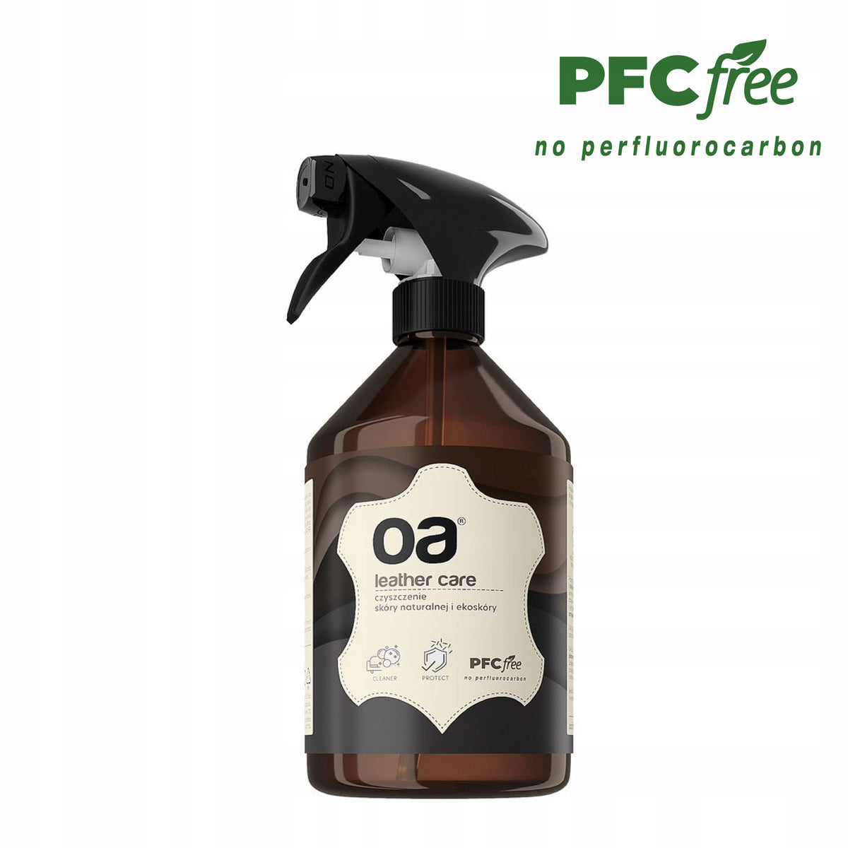 OA Leather Care leather and eco-leather cleaner 500 ml Manufacturer's catalog number OALC500