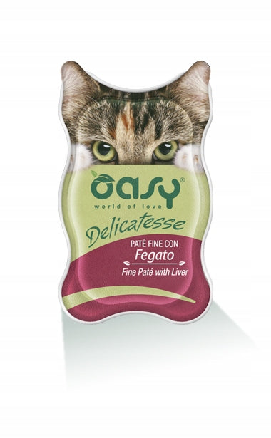 OASY CAT DELICATESSE PATE LIVER 85g