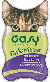 OASY CAT DELICATESSEN PATE TURKEY 85g