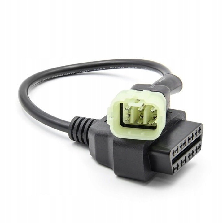 OBD ADAPTER FOR MOTORCYCLES KTM 6PIN OBD2 ADAPTER Brand 100