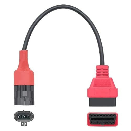 OBD2 16 PIN DIAGNOSTIC ADAPTER FOR SYM SANYANG MOTORCYCLE for home Customs tariff code 85444290