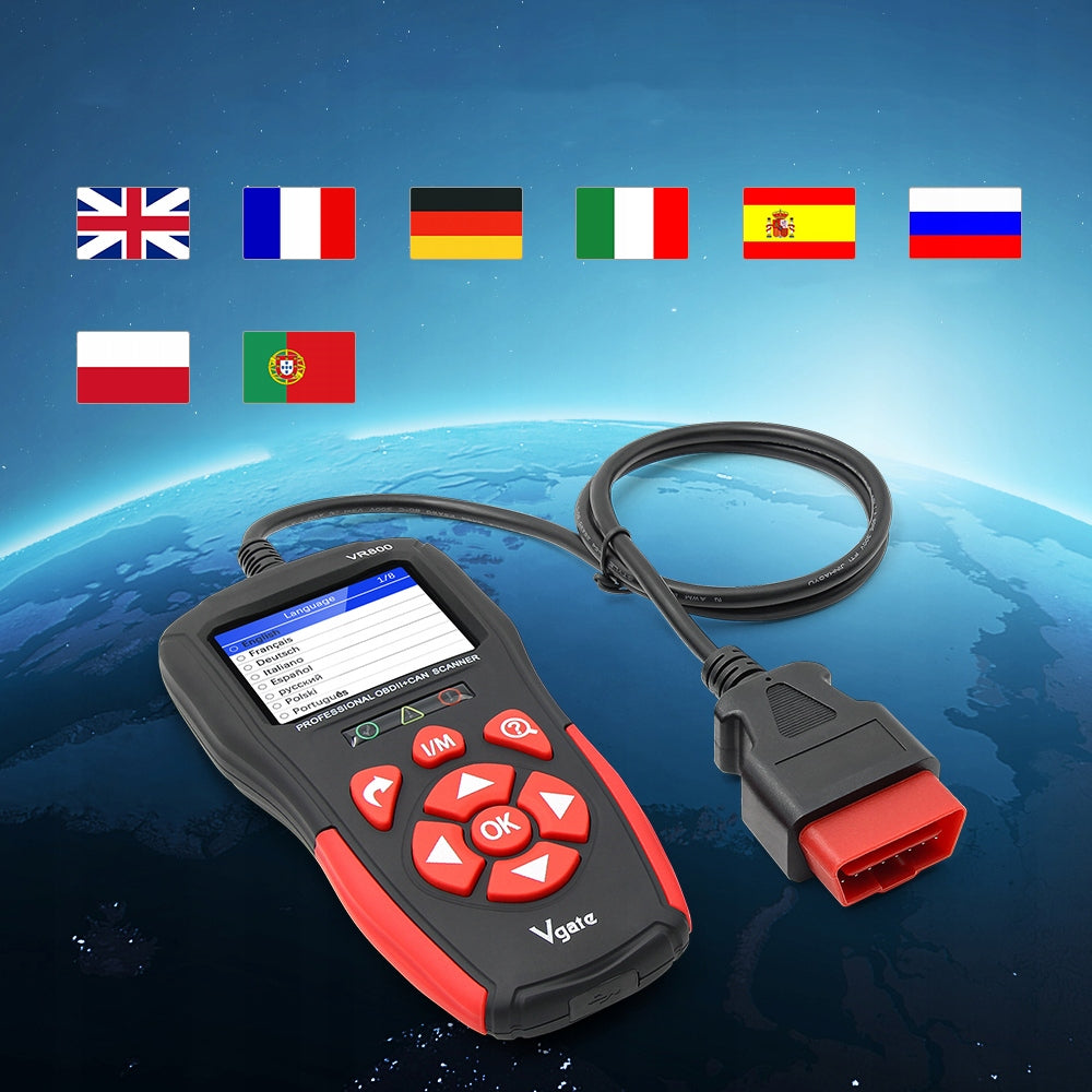OBD2 DIAGNOSTIC SCANNER TESTER INTERFACE Polish Brand Vgate