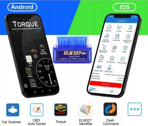 OBD2 Mini Diagnostic Interface Bluetooth 4.0 ELM327 Manufacturer code ELM 327 V1.5 MINI