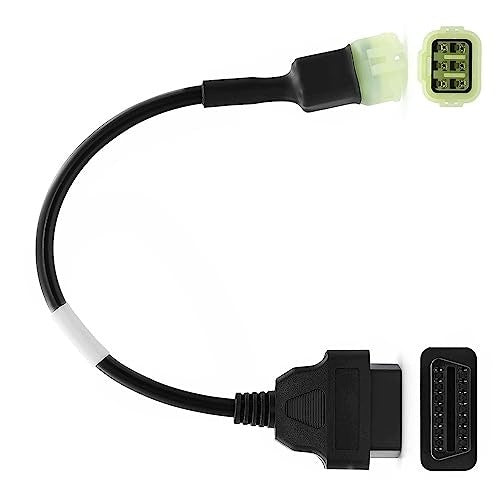 OBD2 TO 6 PIN KAWASAKI CAN BUS DIAGNOSTIC CABLE ADAPTER for Home Manufacturer's catalog number Bez marki