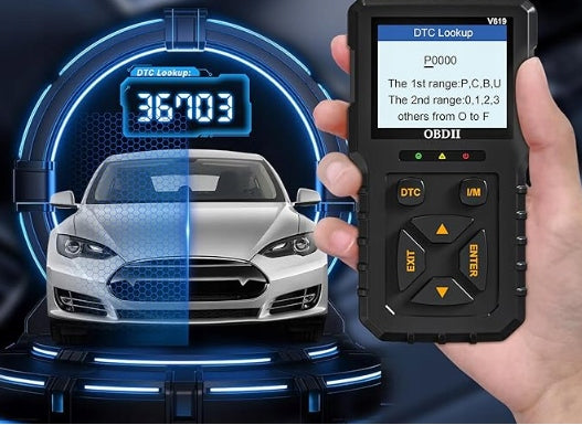 OBD2 diagnostic device for car Manufacturer code B0CQMW5BHK