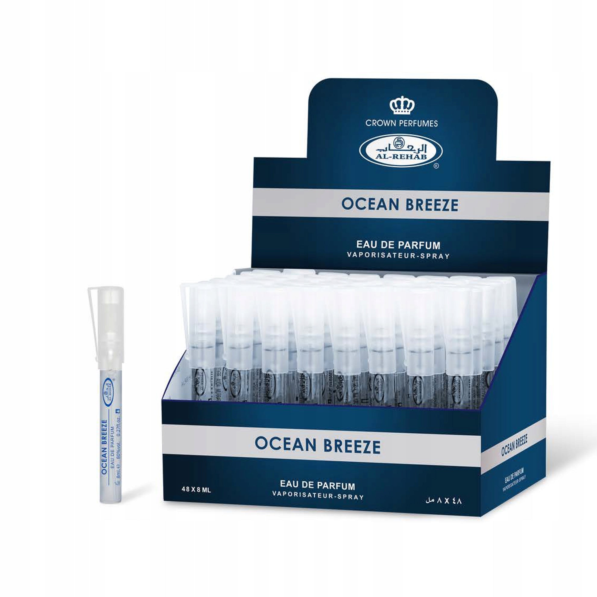 OCEAN BREEZE Perfumed Water for Him Pen Spray 8 ml Al Rehab