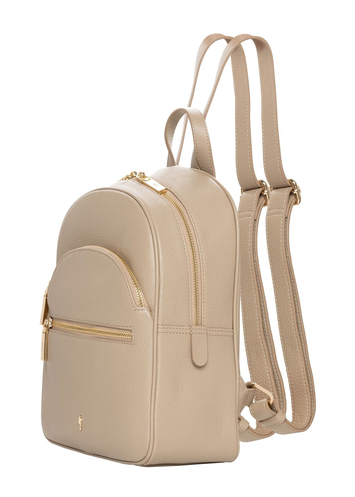 OCHNIK Beige leather women's backpack TORES-1345-1B(Z26) Brand OCHNIK