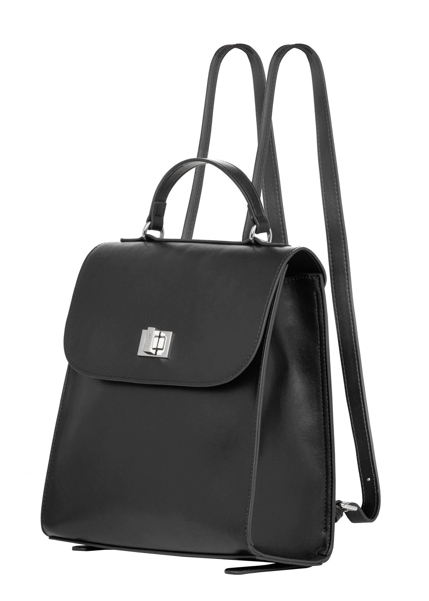 OCHNIK Black elegant women's backpack TOREC-1281-99(Z26) Brand OCHNIK