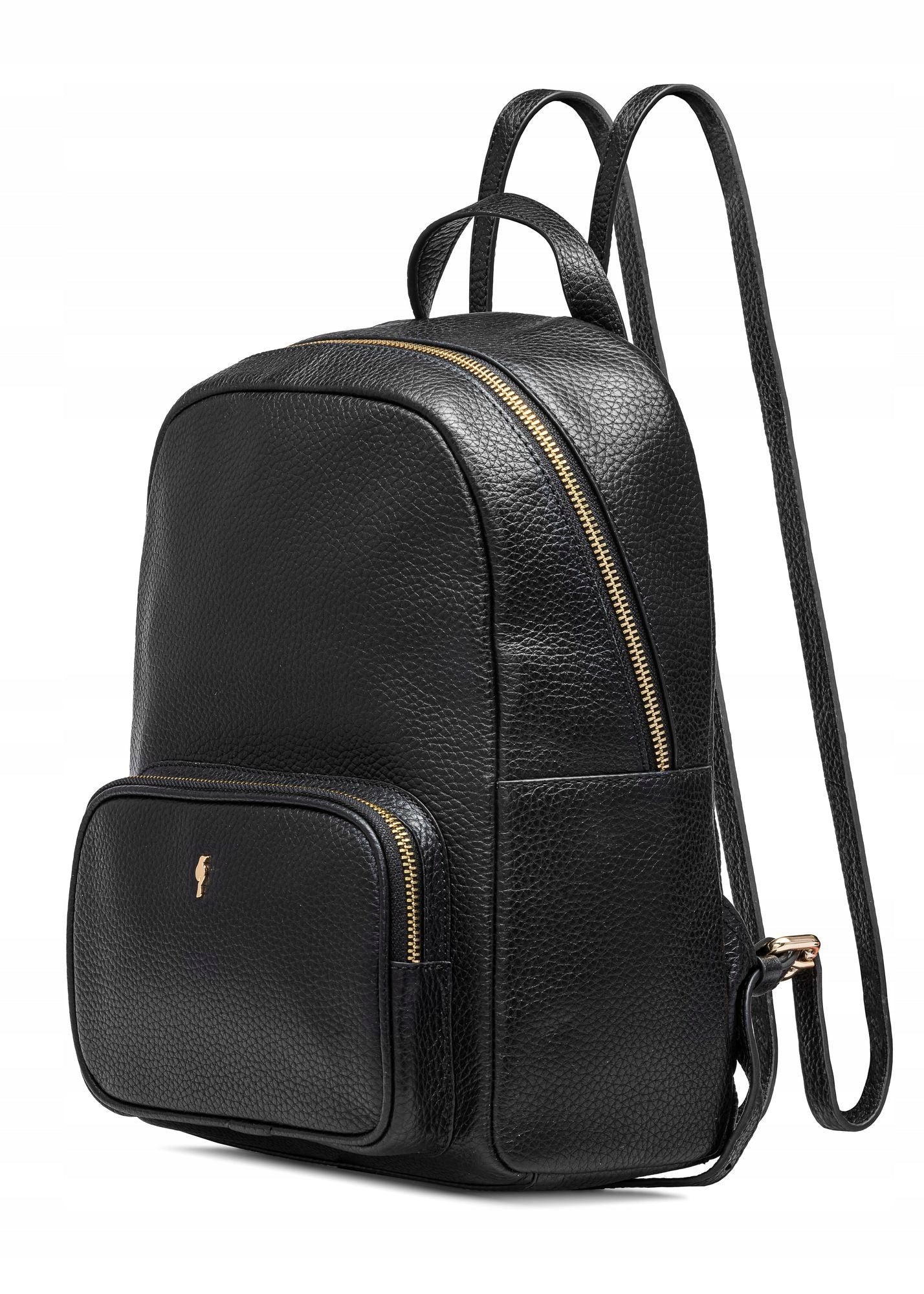 OCHNIK Black leather women's backpack TORES-1072E-9I(W26) Brand OCHNIK