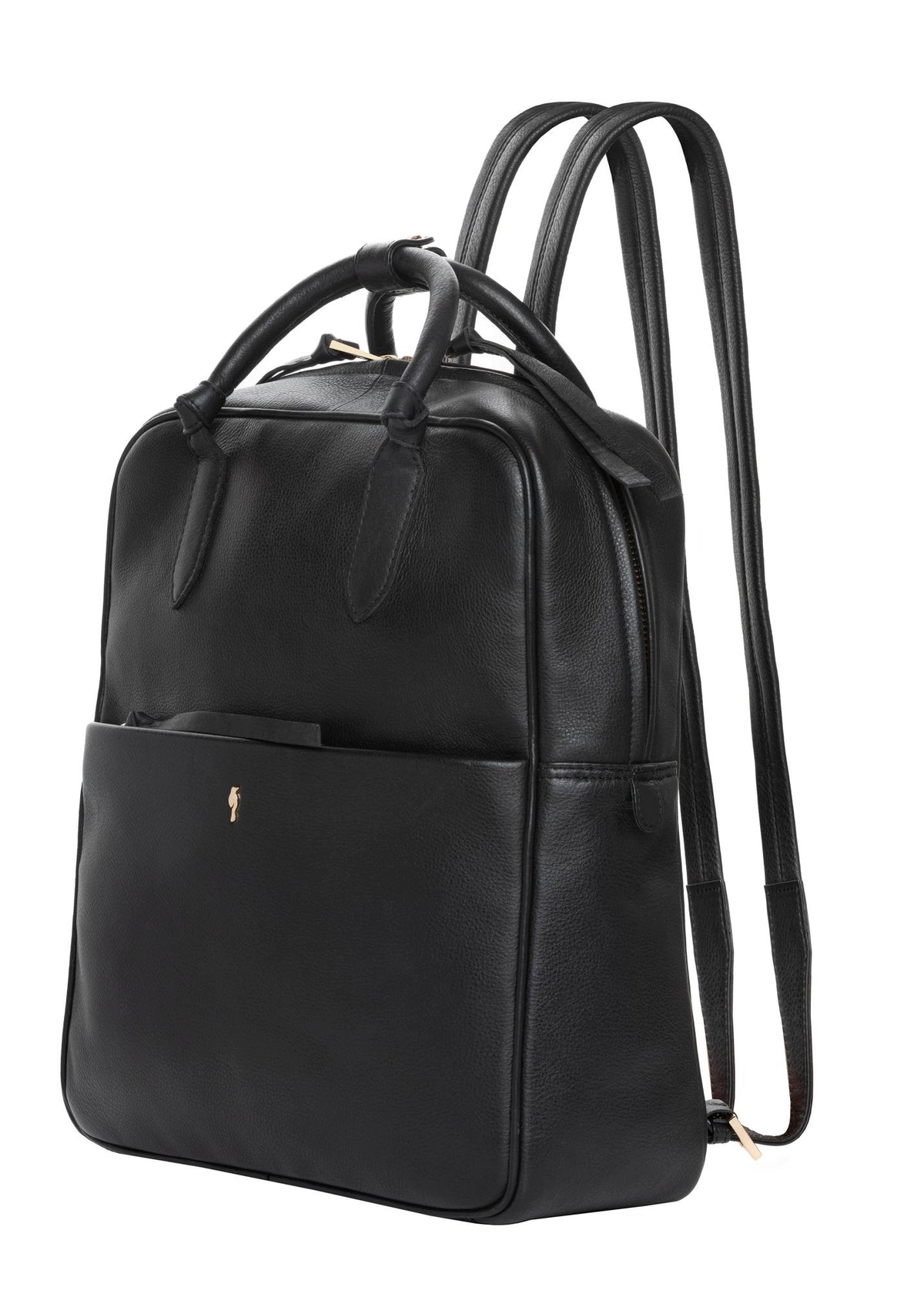 OCHNIK Black leather women's backpack TORES-1313-99(Z26) Brand OCHNIK