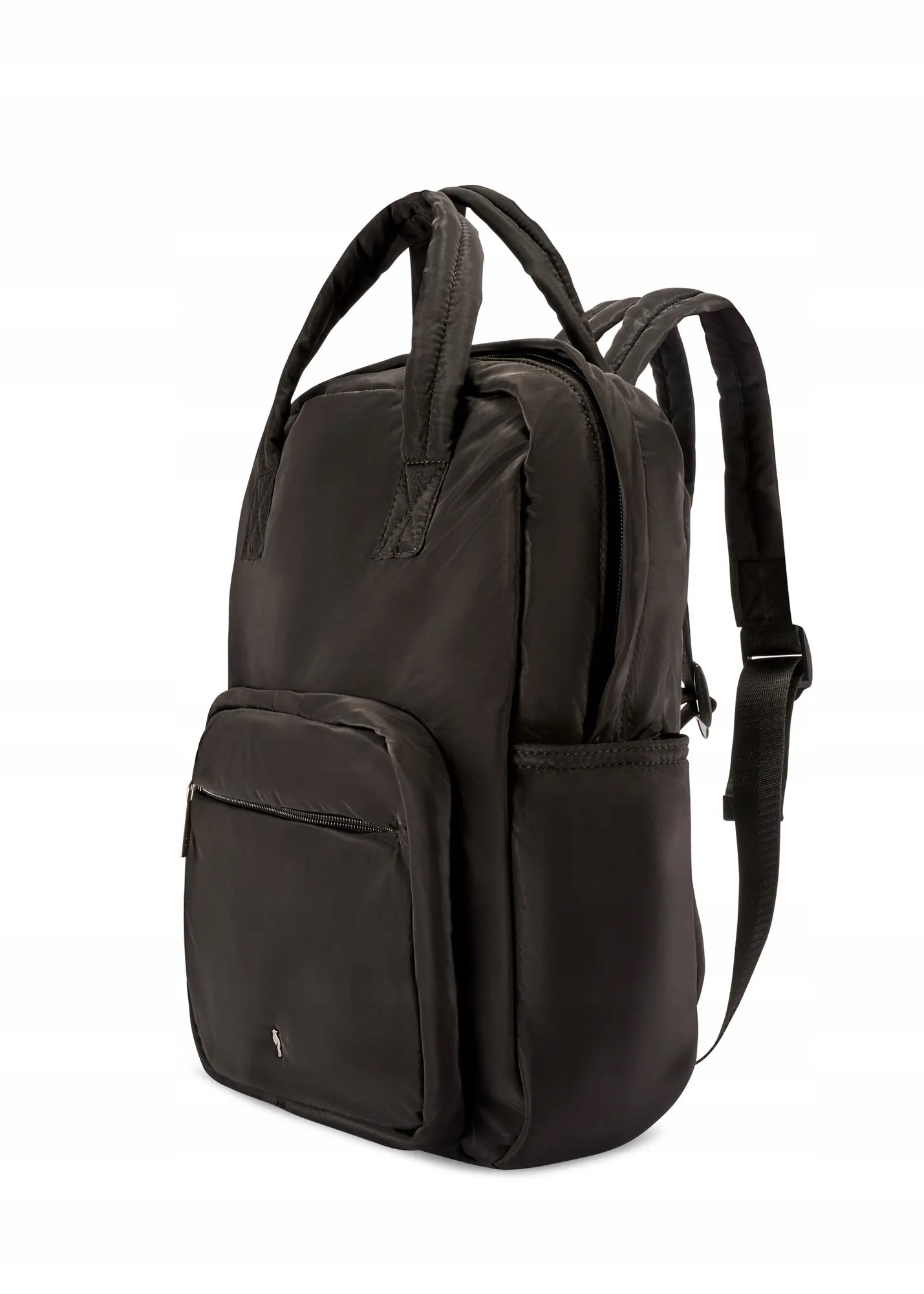 OCHNIK Black nylon women's backpack TOREN-0341-99(W26) Brand OCHNIK