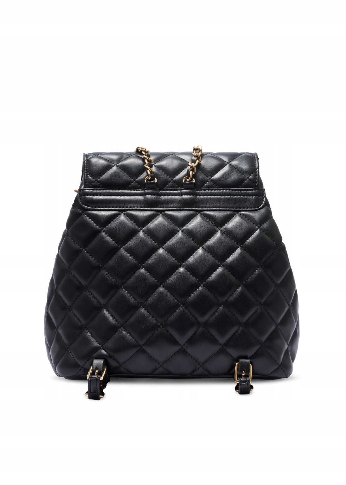 OCHNIK Black quilted women's backpack TOREC-1115-99(W26) Brand OCHNIK