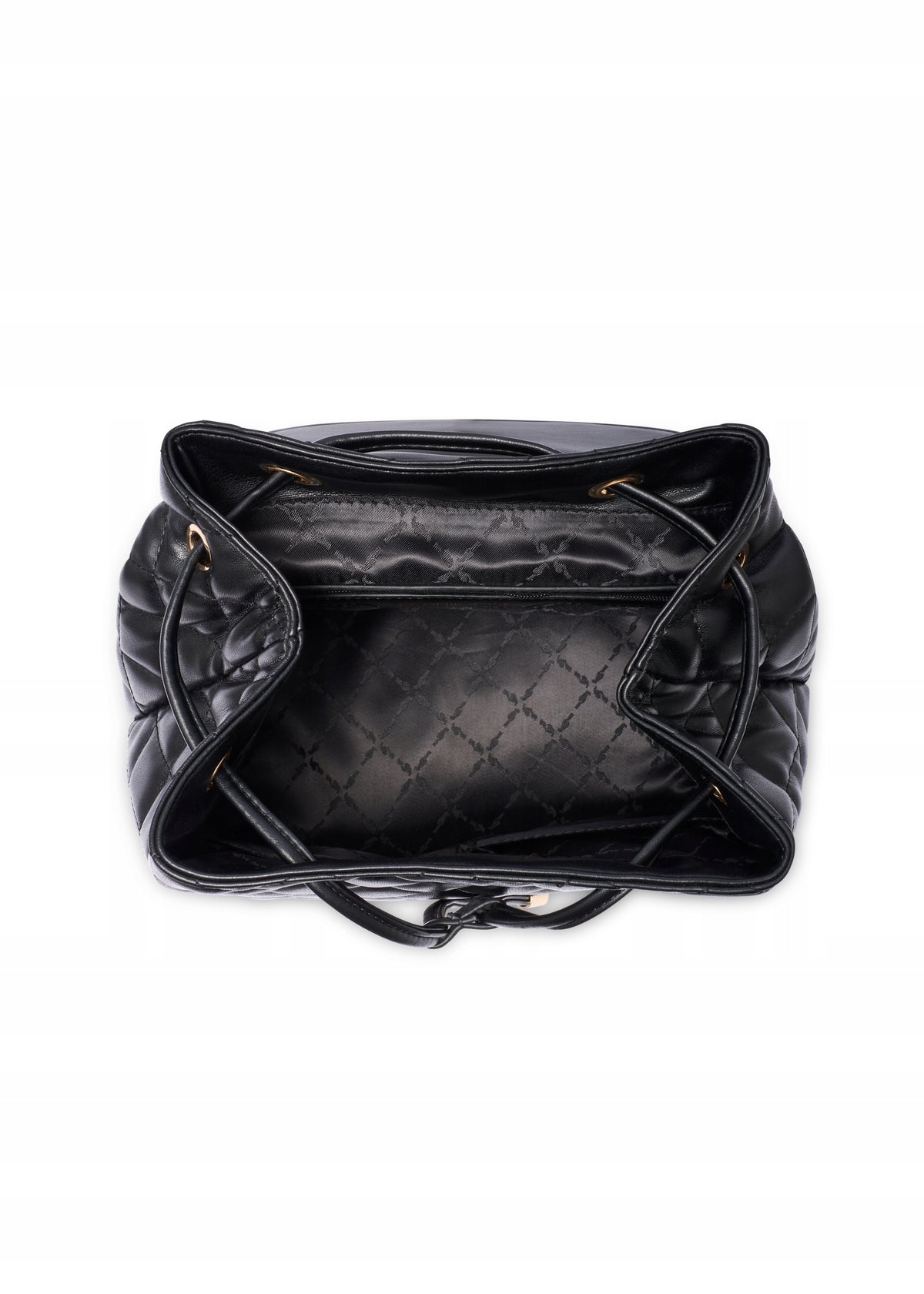 OCHNIK Black quilted women's backpack TOREC-1115-99(W26) Manufacturer code TOREC-1115-99