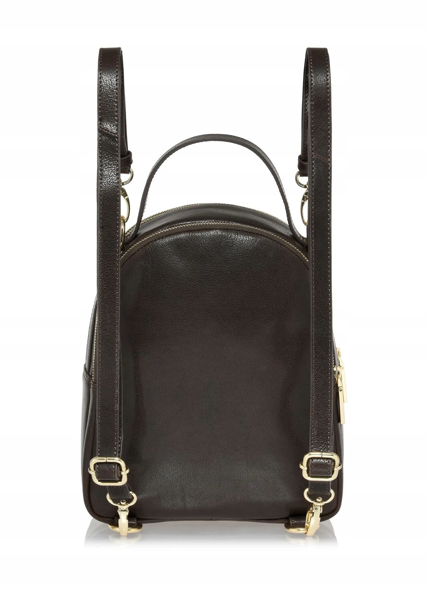 OCHNIK Brown leather women's backpack TORES-1048A-1I(W26) Gender woman