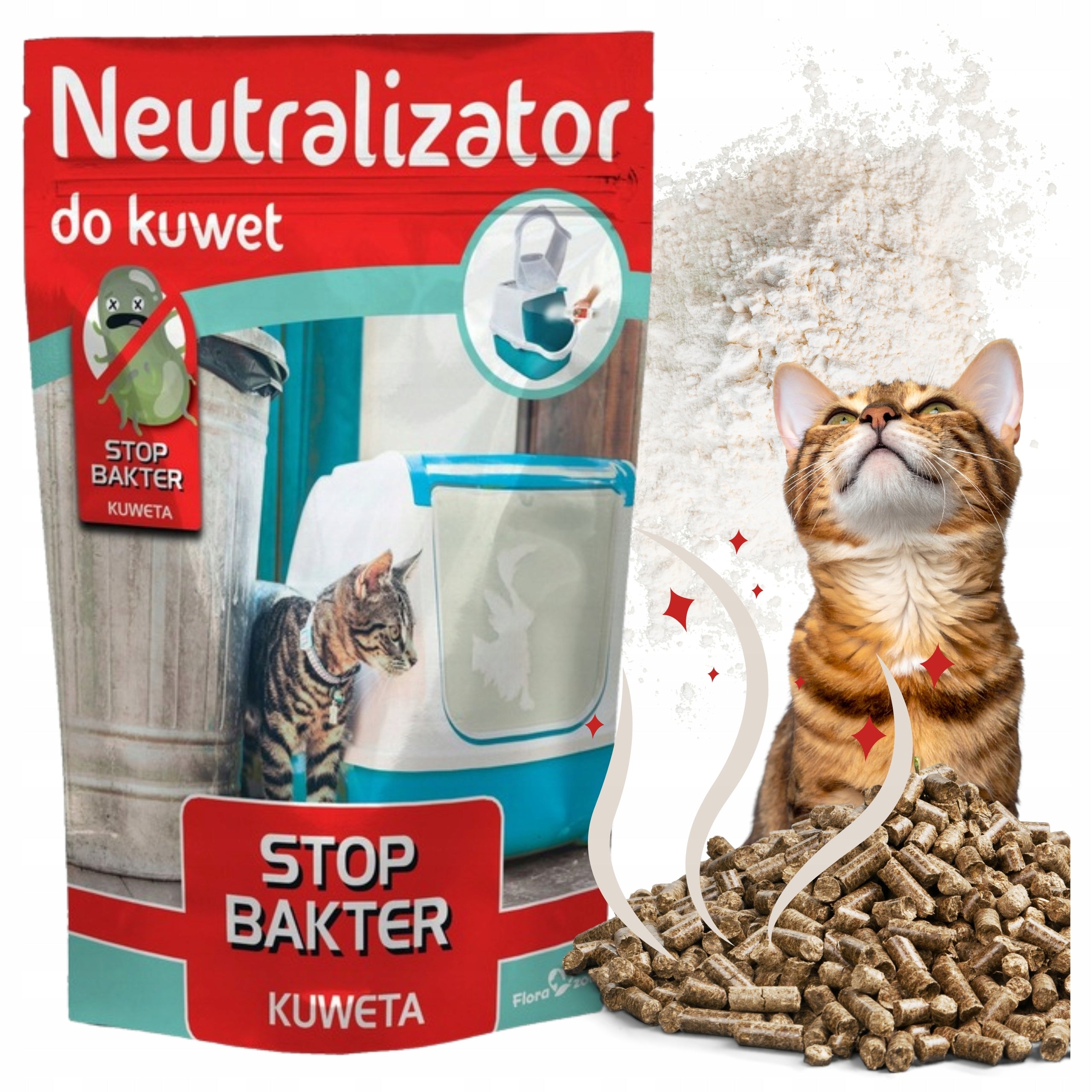 ODOR ABSORBER NEUTRALIZER PREPARATION FOR LITTER BOX CAT LITTER