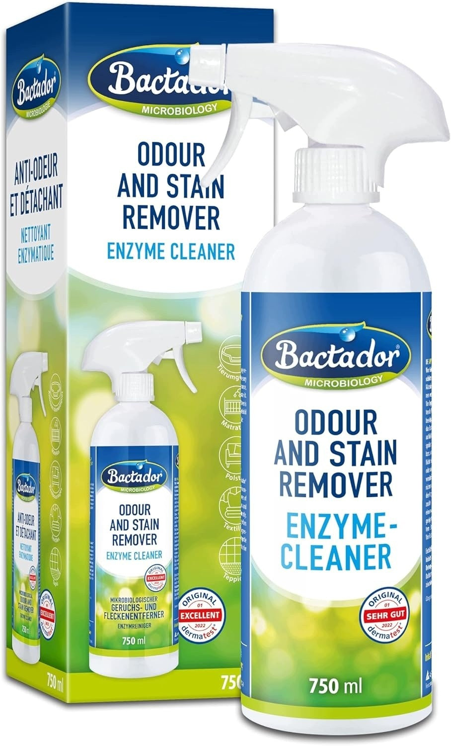 ODOR NEUTRALIZER 750ML SPRAY - ENZYMATIC CLEANER