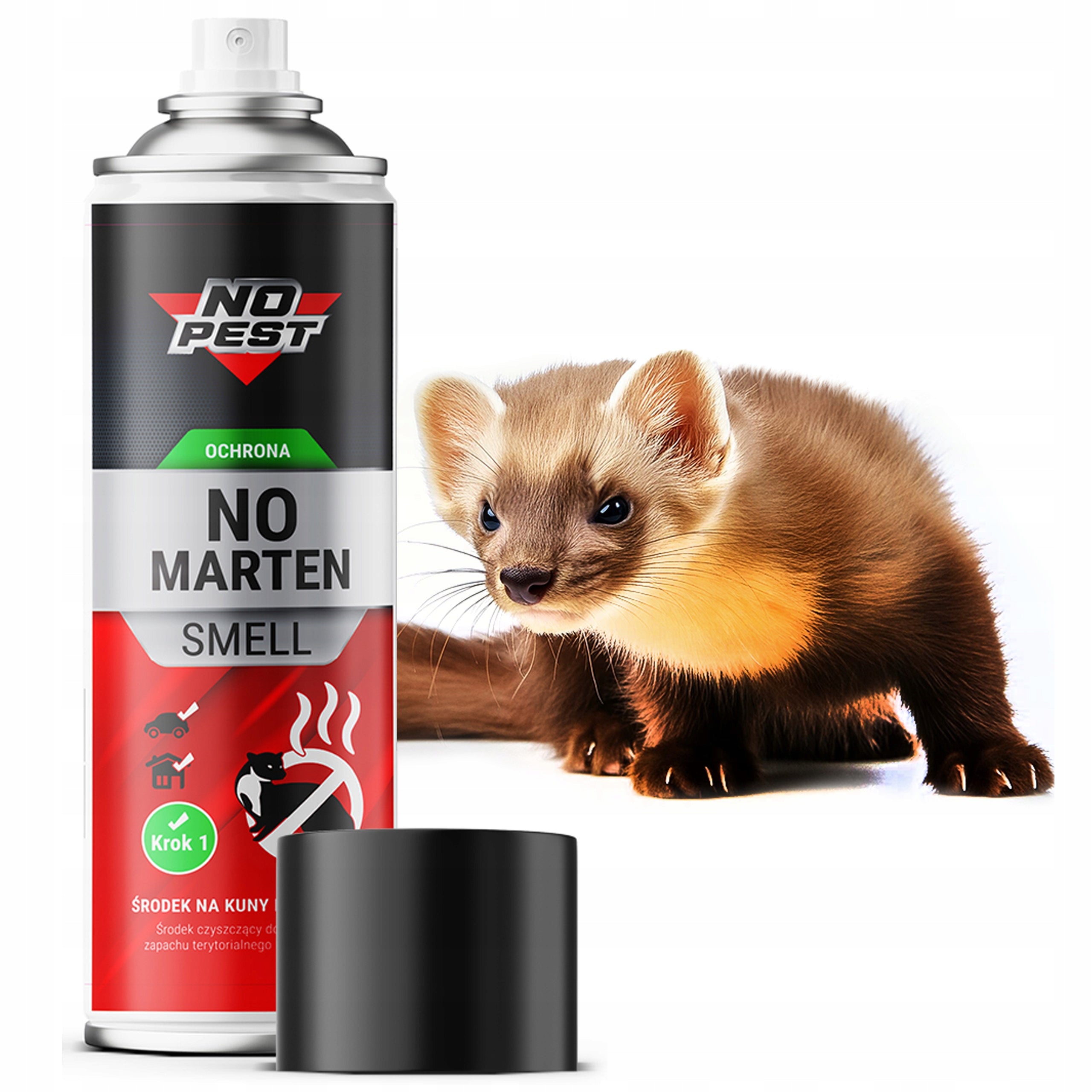 ODOR REMOVER KUNA MICE RODENT FOR CAR NO MARTEN SMELL 600ML