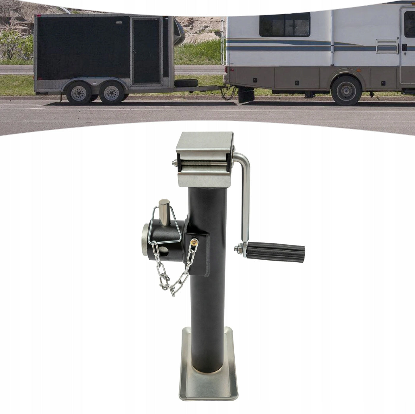 OEM Bollard lift 1T steel Q235 manual 26 cm | lifting capacity 1000 kg