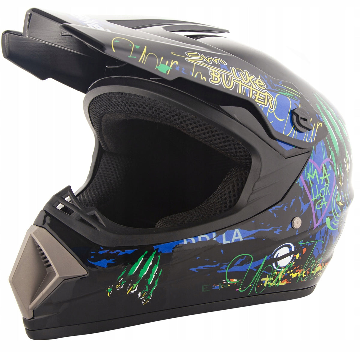 OFF ROAD CROSS HELMET LIGHT FOR CROSS ENDURO QUAD ATV BMX SCOOTER XS Manufacturer's catalog number MCGKA90506