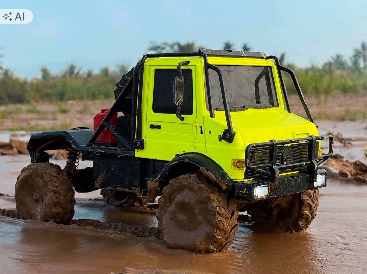 OFF-ROAD VEHICLE 4x4 MN-333 METAL BODY AUTO RC U4000 GREEN Manufacturer code MN-333