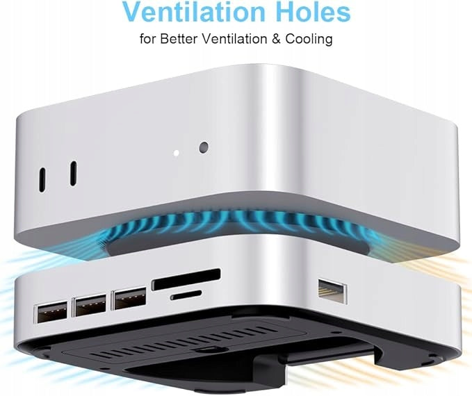 OFFCUP HB03A Mac Mini M4 Docking Station Enclosure Pocket NVMe SD USB 9in1 Manufacturer code B0FFGNR9TX