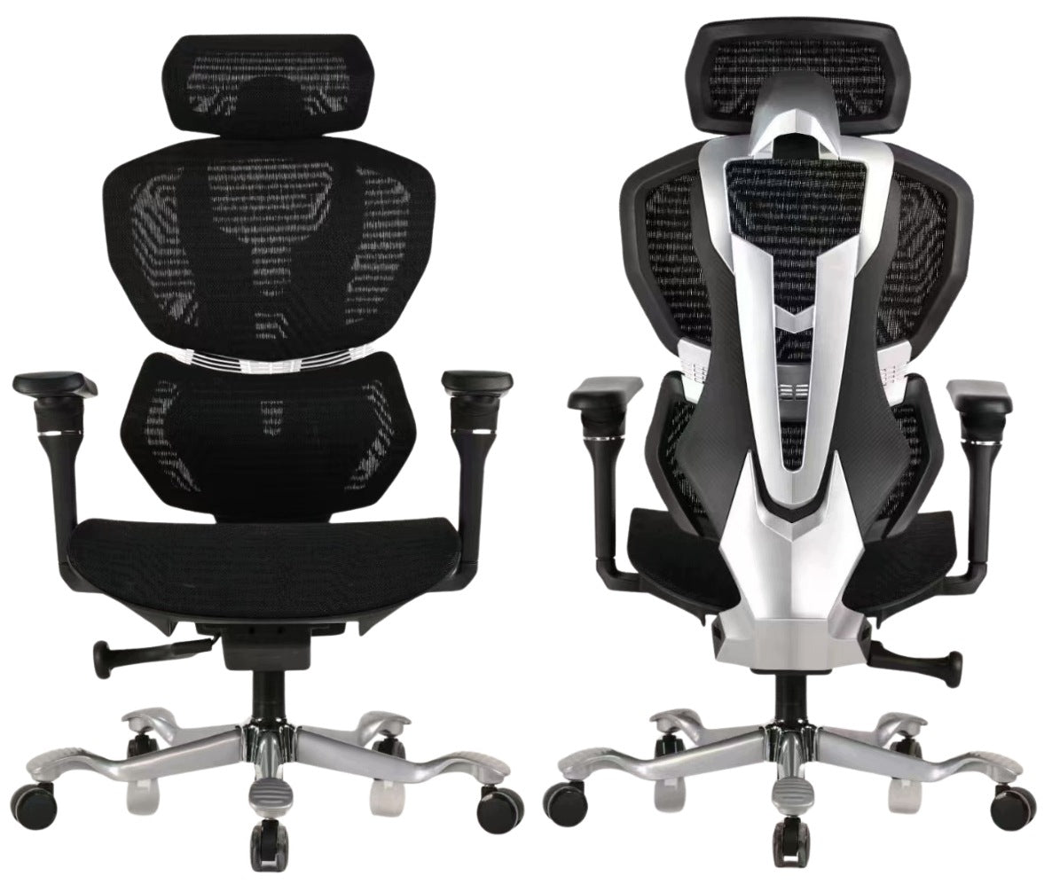 OFFICE CHAIR ERGONOMIC ARMRESTS 5D SWIVEL CHAIR MESH