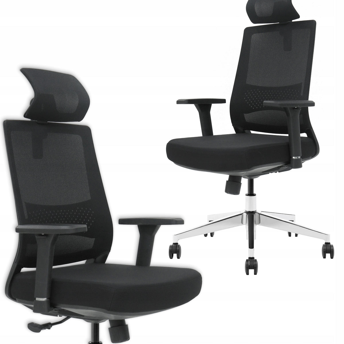 OFFICE CHAIR ERGONOMIC OFFICE CHAIR MEETS OHS CHROME