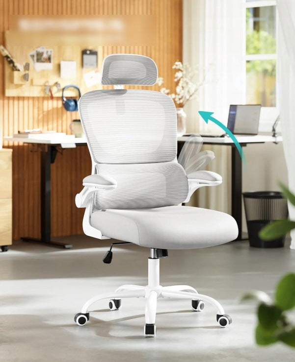 OFFICE CHAIR ERGONOMIC SWIVEL CHAIR WITH ADJUSTABLE HEADREST Manufacturer code OBN041G01