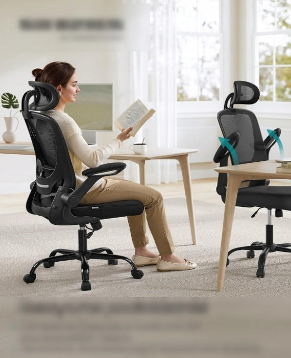 OFFICE CHAIR ERGONOMIC SWIVEL MESH WITH ROCKING HEADREST Manufacturer code OBN047B01