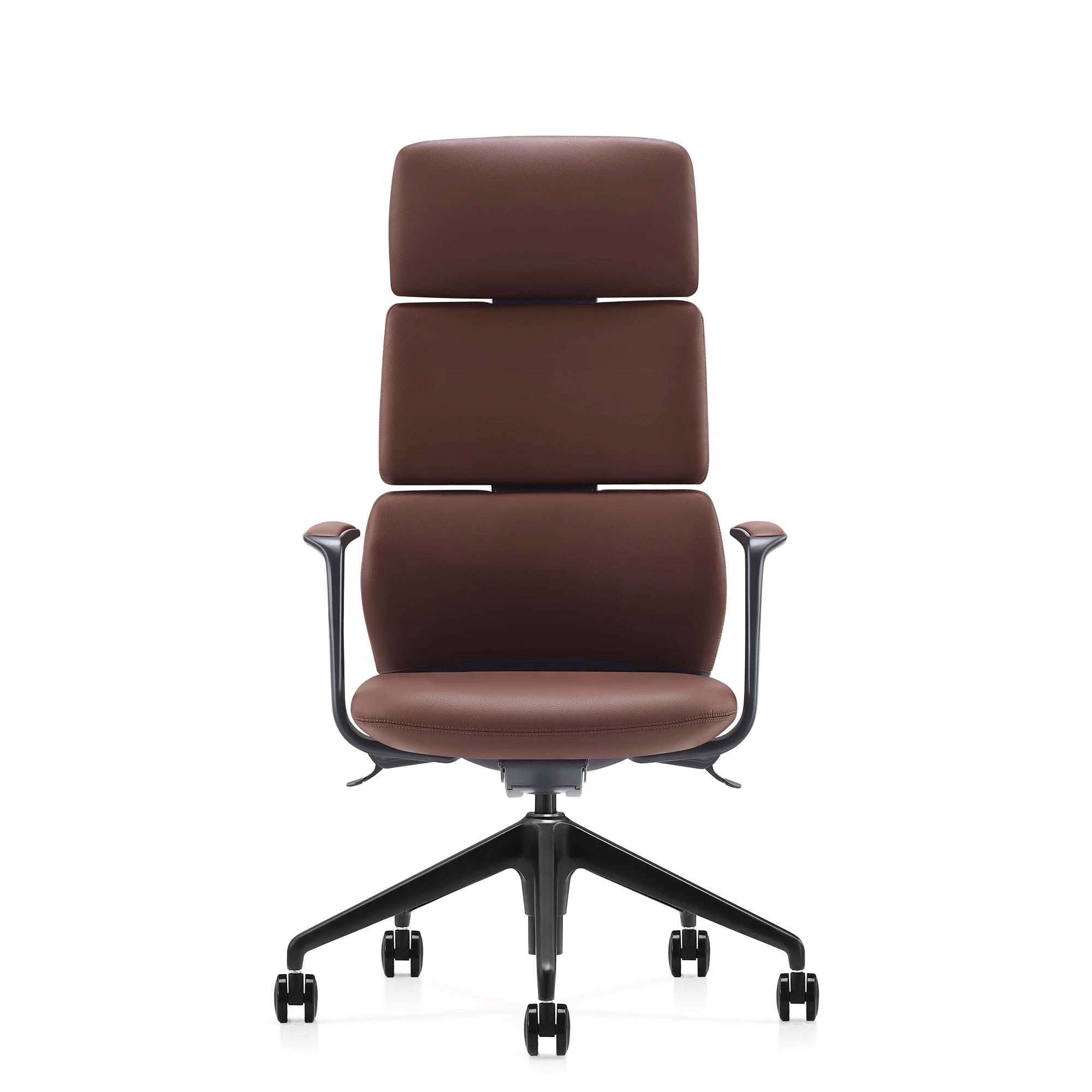 OFFICE CHAIR ERGONOMIC SWIVEL OMEGA LEATHER BROWN CHAIR OFFICE EAN (GTIN) 5906970571906