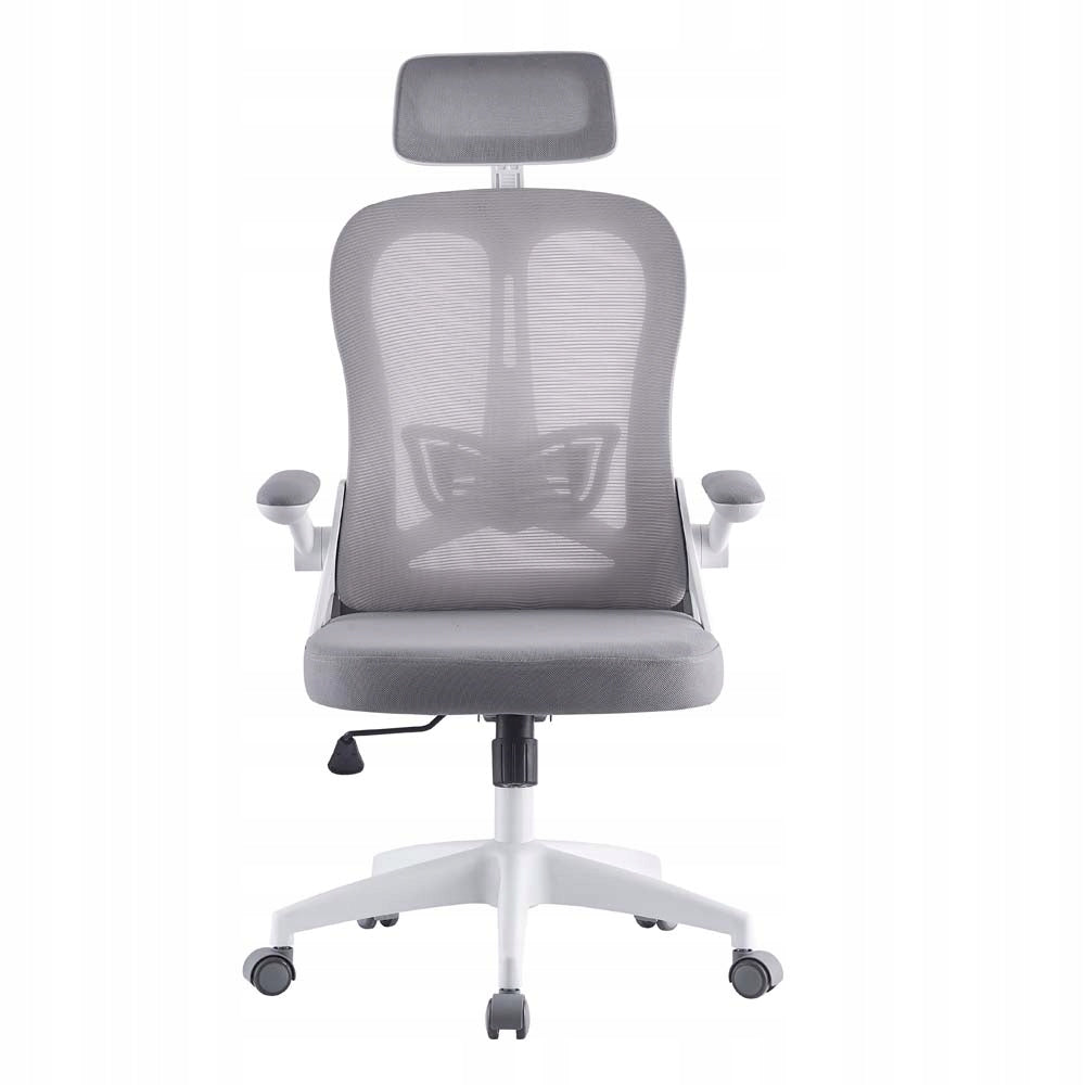 OFFICE CHAIR HORSEKING SWIVEL ERGONOMIC MATERIAL ADJUSTABLE GREY Manufacturer code MS028 SZARY