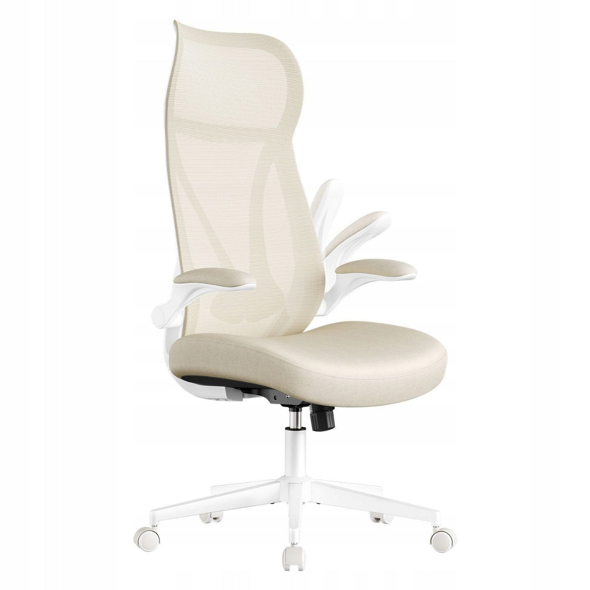 OFFICE CHAIR Height Adjustment FOLDING ARMREST contoured back Packaging status original