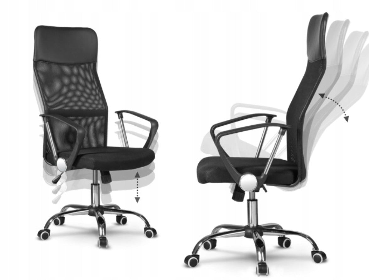 OFFICE CHAIR MICRO MESH SWIVEL OFFICE CHAIR REINFORCED CONSTRUCTION Manufacturer code Fotel Biurowy Z Mikrosiatki Konstrukcja