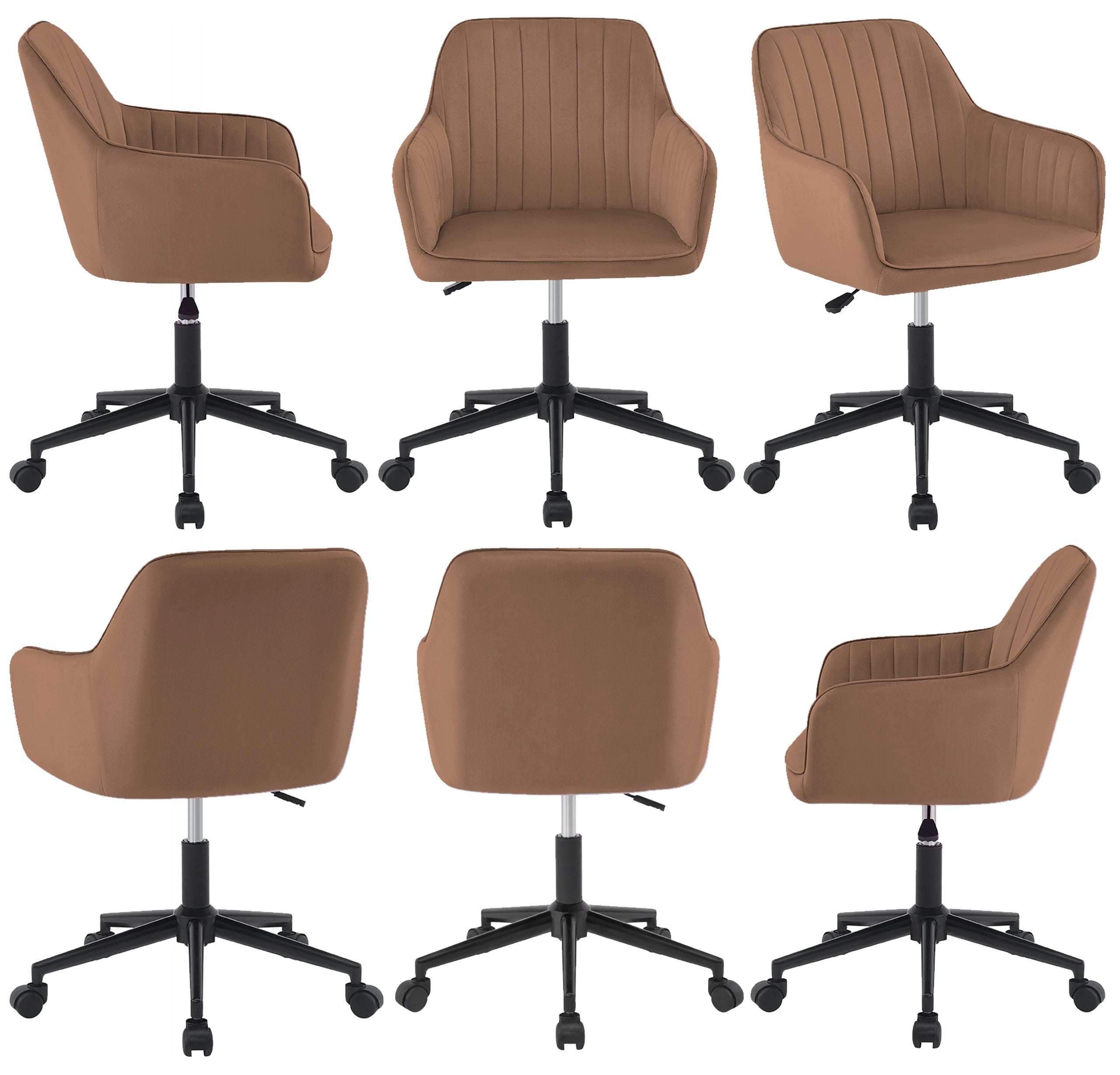 OFFICE CHAIR SWIVEL ADJUSTABLE OFFICE CHAIR KTB203 MARIA III BRICK Manufacturer code 6.05.91296