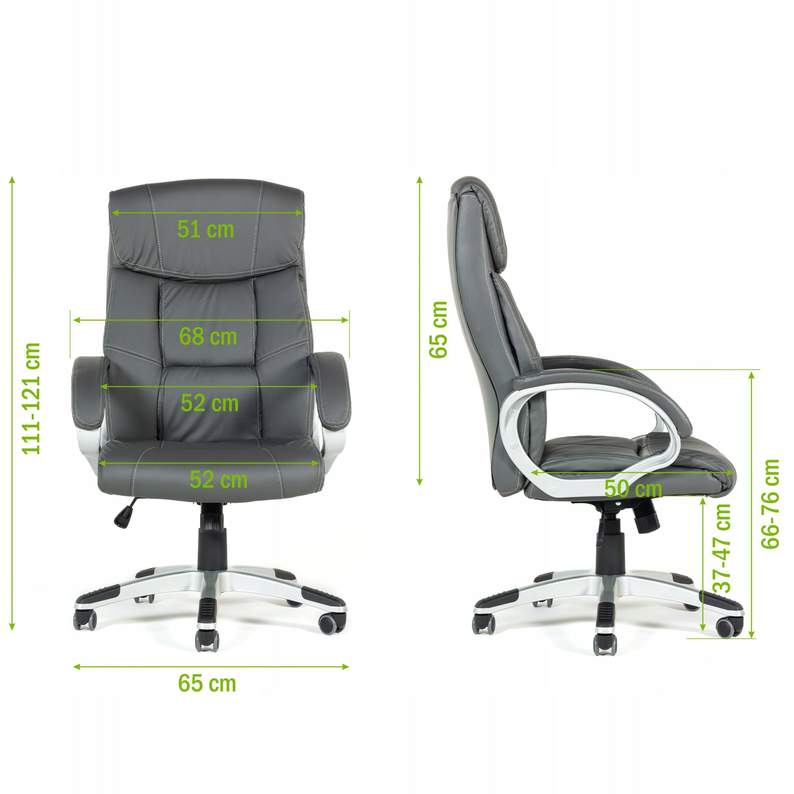OFFICE CHAIR SWIVEL COMFORTABLE OFFICE CHAIR WITH ECO-LEATHER TILT MECHANISM Brand MEVEN