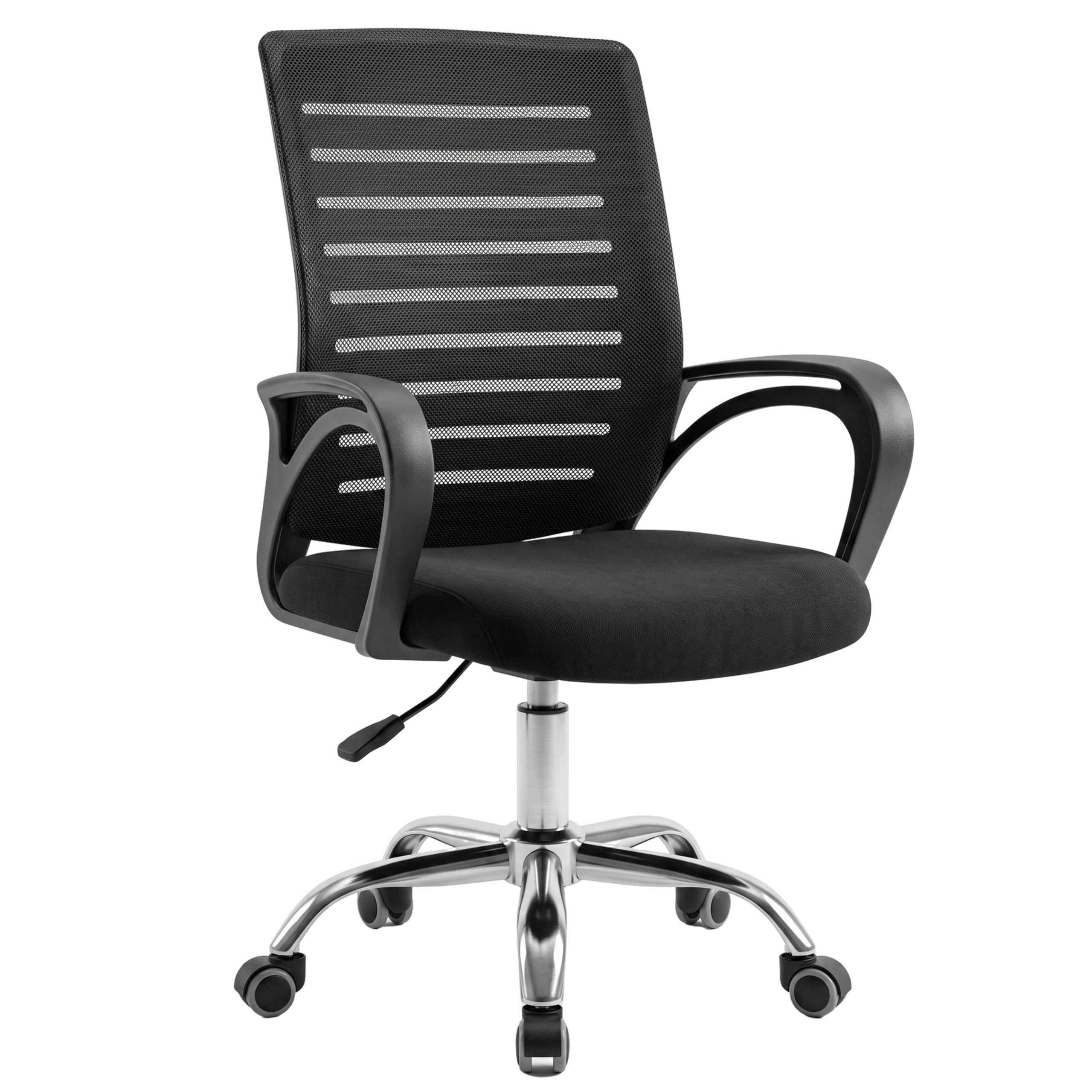 OFFICE CHAIR SWIVEL DESK CHAIR VENTILATED MESH BLACK 150KG Packaging status original