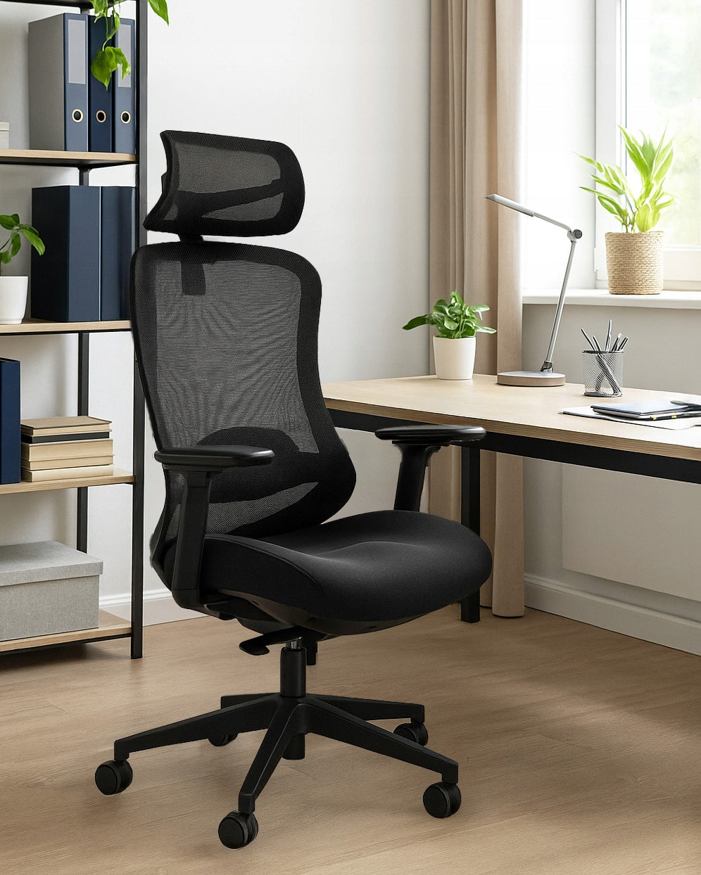 OFFICE CHAIR SWIVEL ERGONOMIC FABRIC MESH HEALTHY SPINE HEALTH AND SAFETY Brand Unique