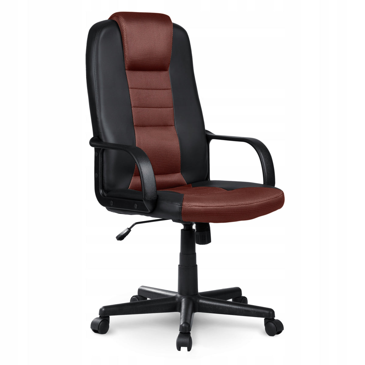 OFFICE CHAIR SWIVEL ERGONOMIC OFFICE CHAIR SWIVEL BLACK BROWN Packaging status original