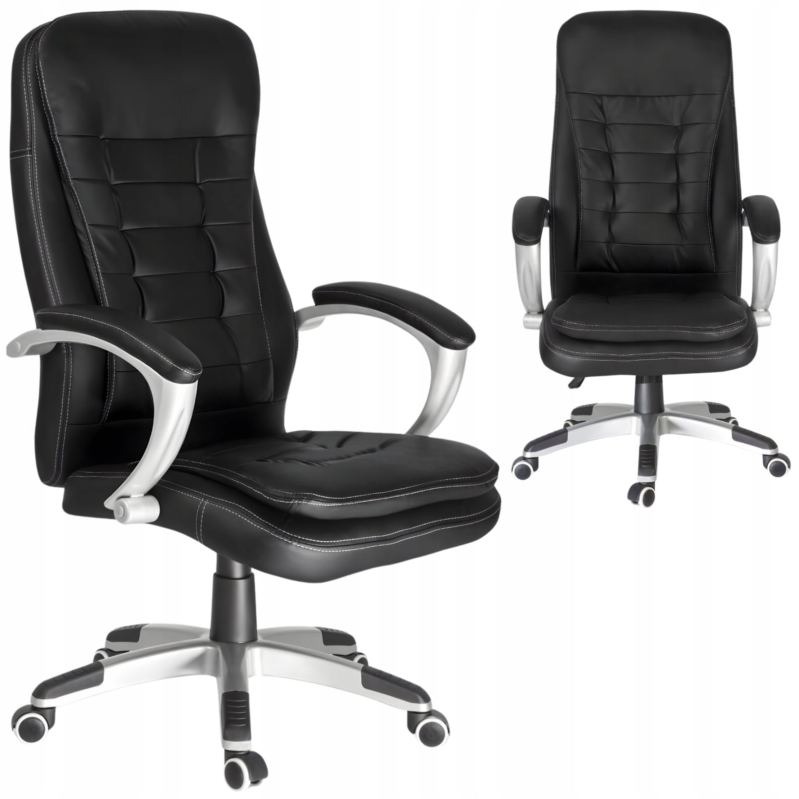 OFFICE CHAIR SWIVEL ERGONOMIC OFFICE CHAIR SWIVEL BLACK
