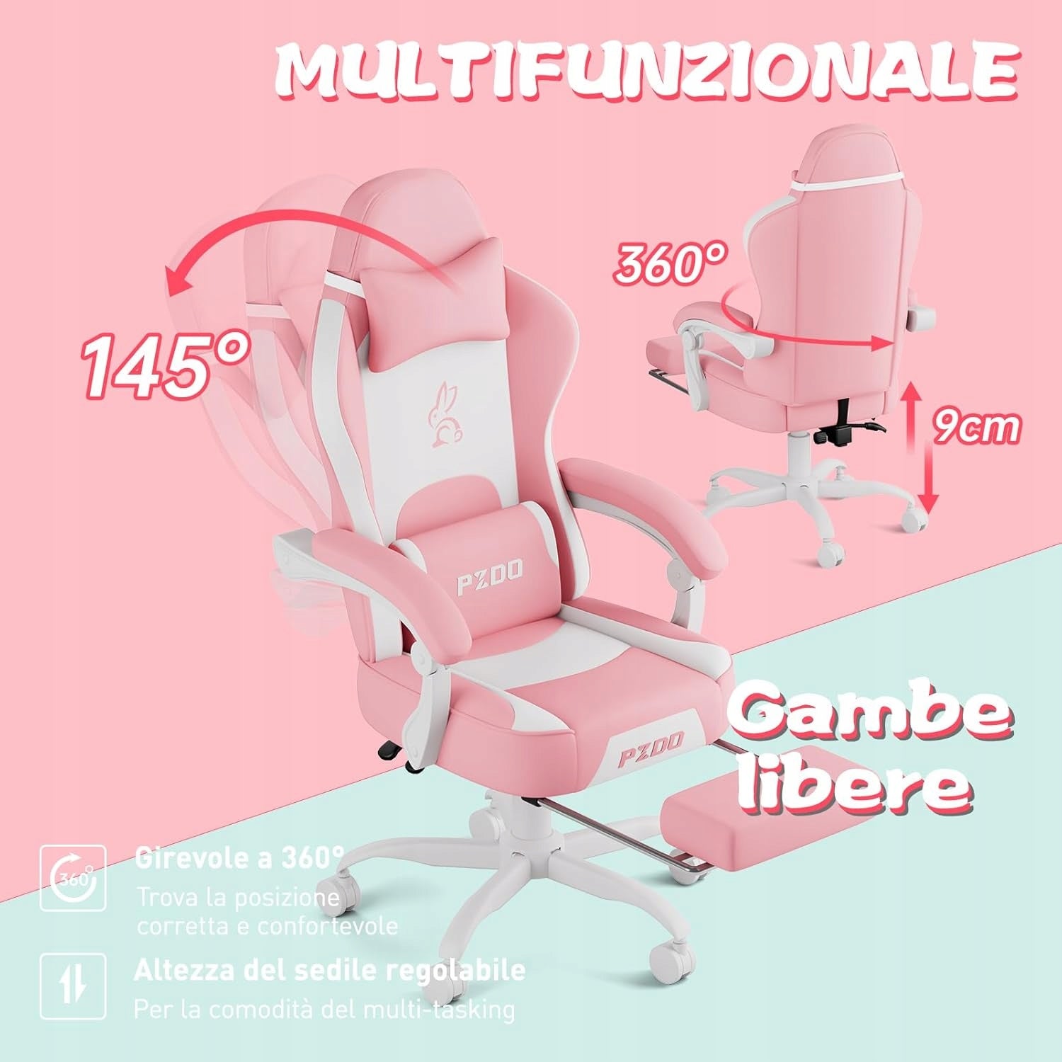 OFFICE GAMING CHAIR COMFORTABLE ERGONOMIC IDEAL FOR HOME OFFICE PLAYER Manufacturer code FOTEL GAMINGOWY BIUROWY IDEALNY DLA GRACZA