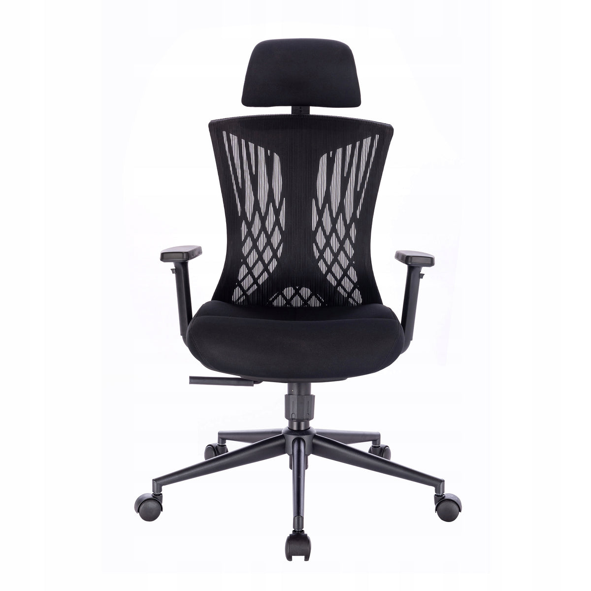 OFFICE SWIVEL CHAIR ADJUSTABLE BLACK OFFICE CHAIR ERGONOMIC WHEELS EAN (GTIN) 5905610251864