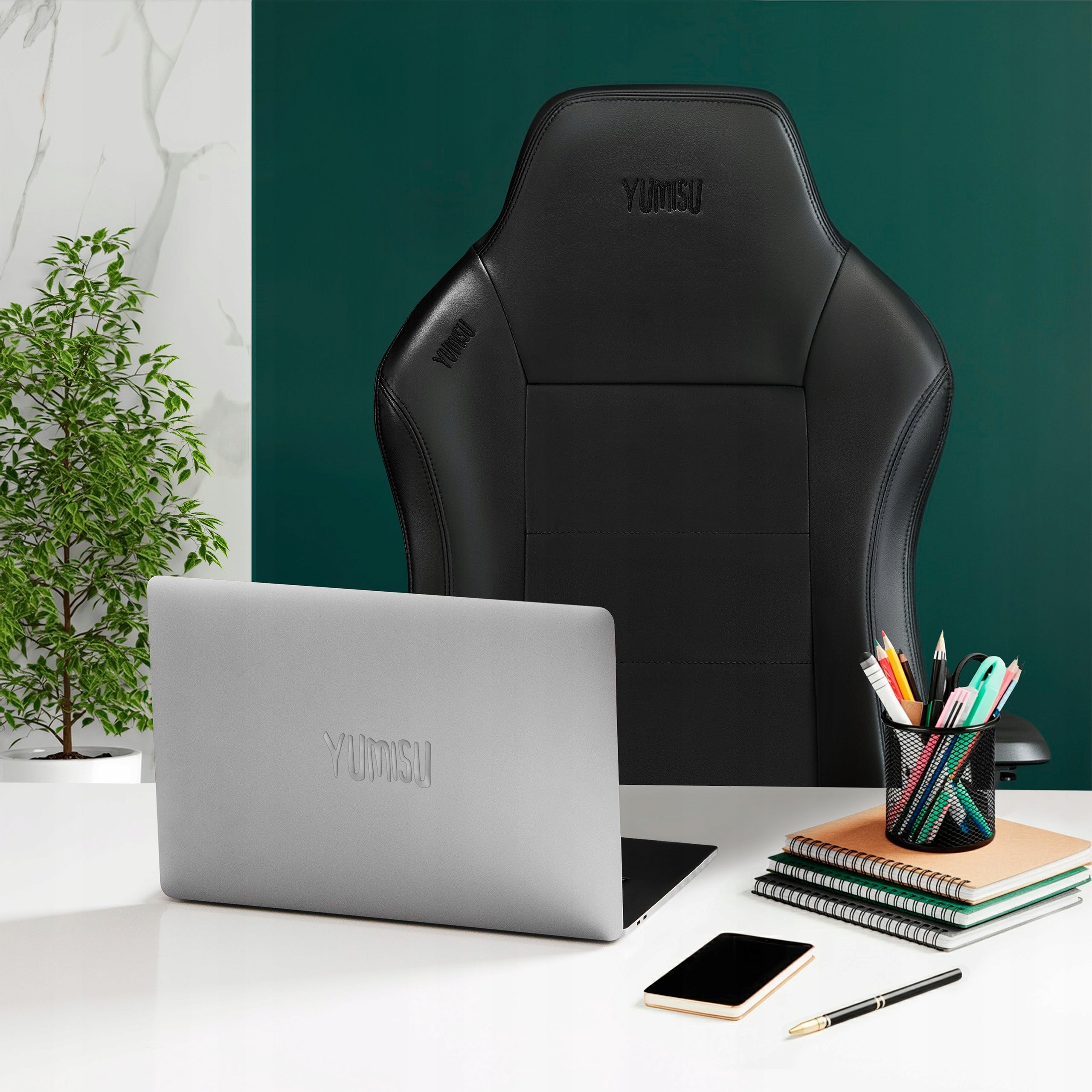 OFFICE SWIVEL CHAIR ADJUSTABLE DESK CHAIR PU LEATHER 150kg XL Manufacturer code Y-2054-BB